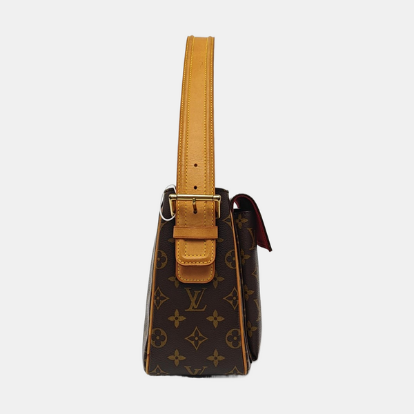 VIVA CITE Monogram Coated Canvas Brown