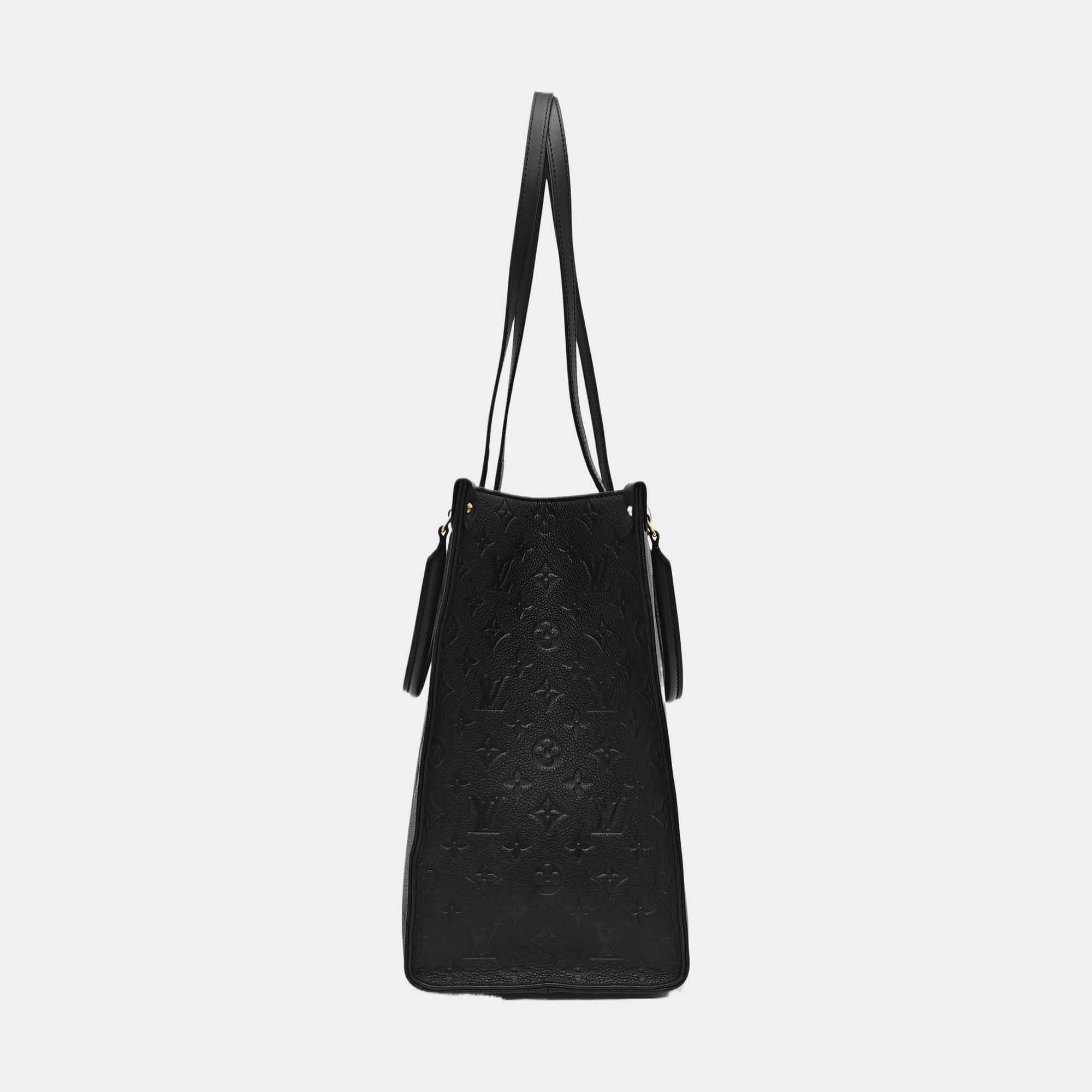 ONTHEGO GM Monogram Calfskin Black