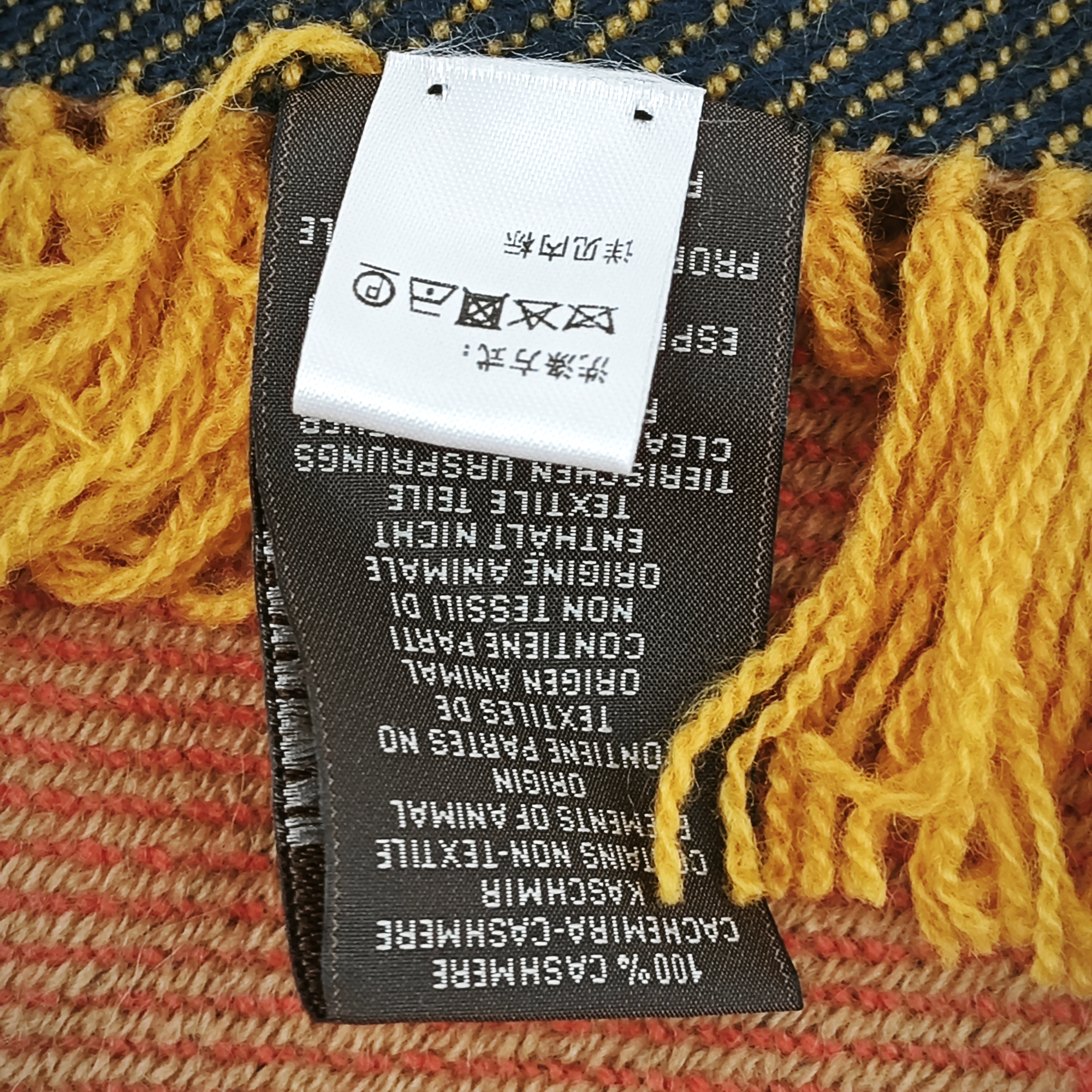 Cashmere Scarf Multicolor