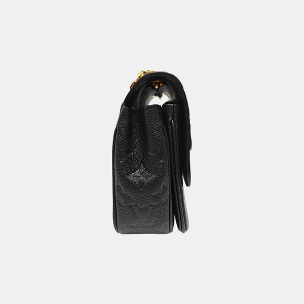 MARCEAU Monogram Calfskin Black