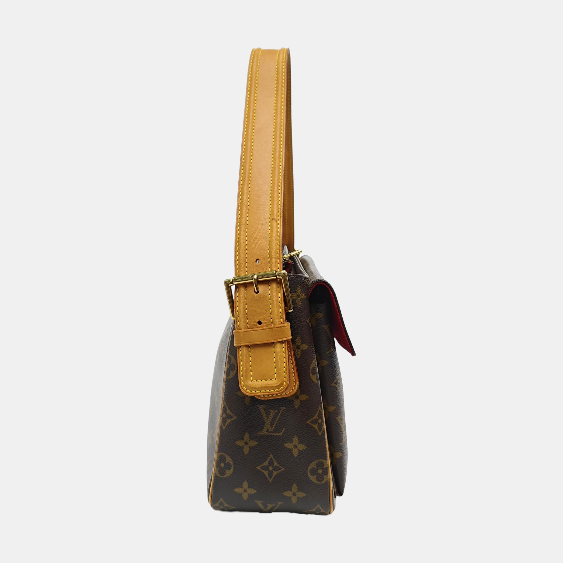 VIVA CITE Monogram Coated Canvas Brown