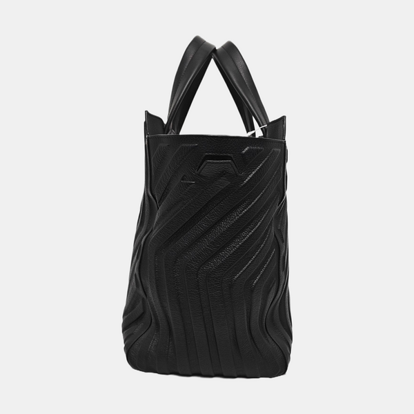 HAMPTON CARRY ALL Medium Calfskin Black