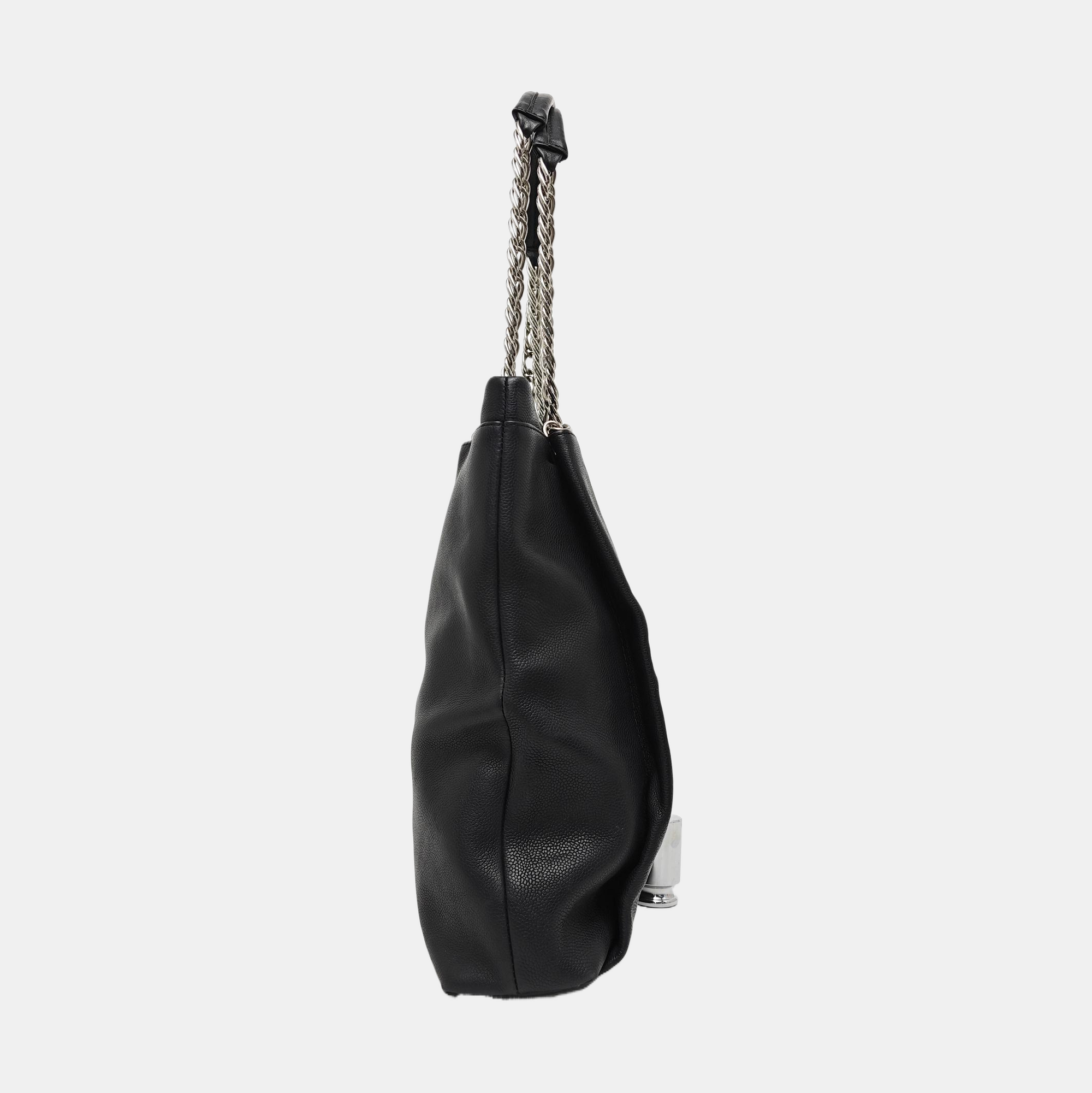Quilted Calfskin Black