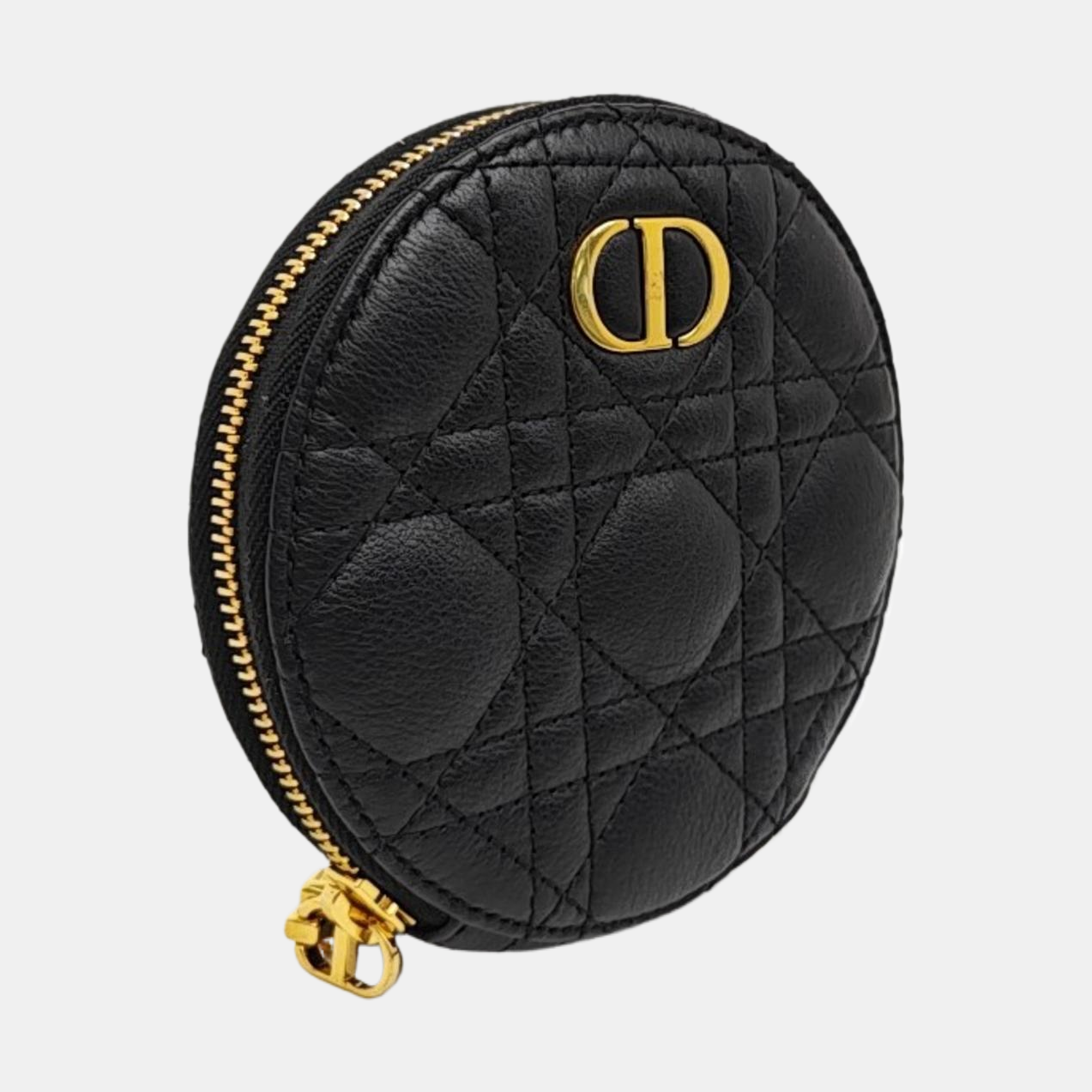Dior Caro Small Cannage Lambskin Black