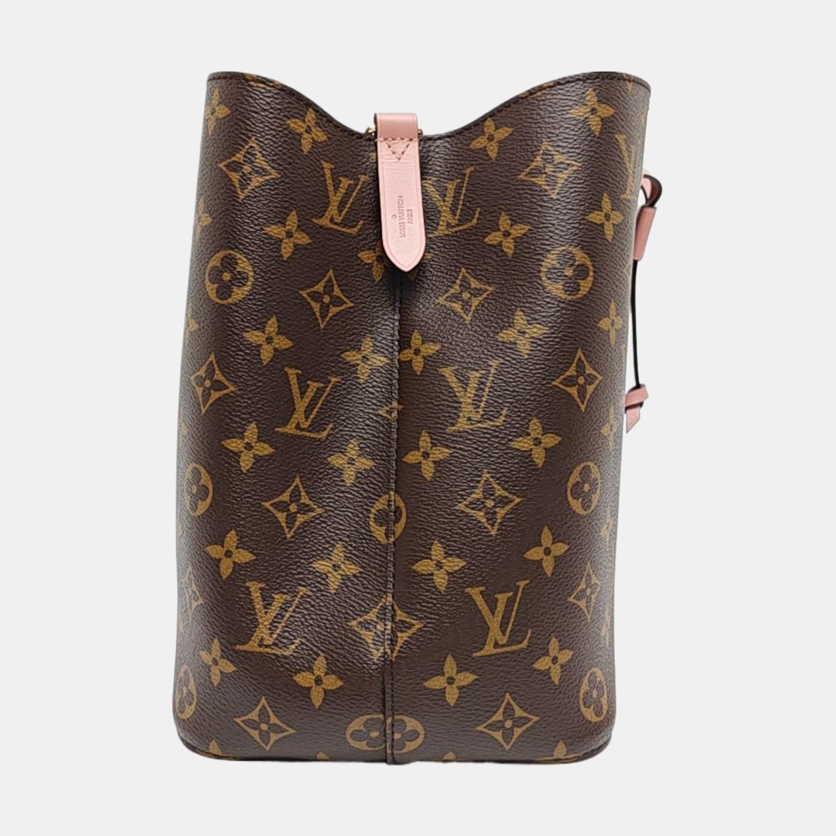 NÉONOÉ MM Monogram Coated Canvas Brown