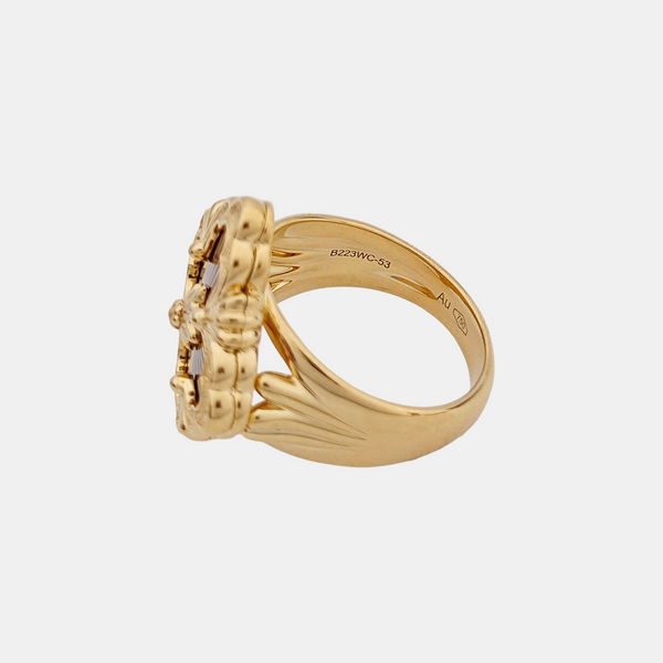 Opera Tulle 18k Rose Gold Ring EU 53