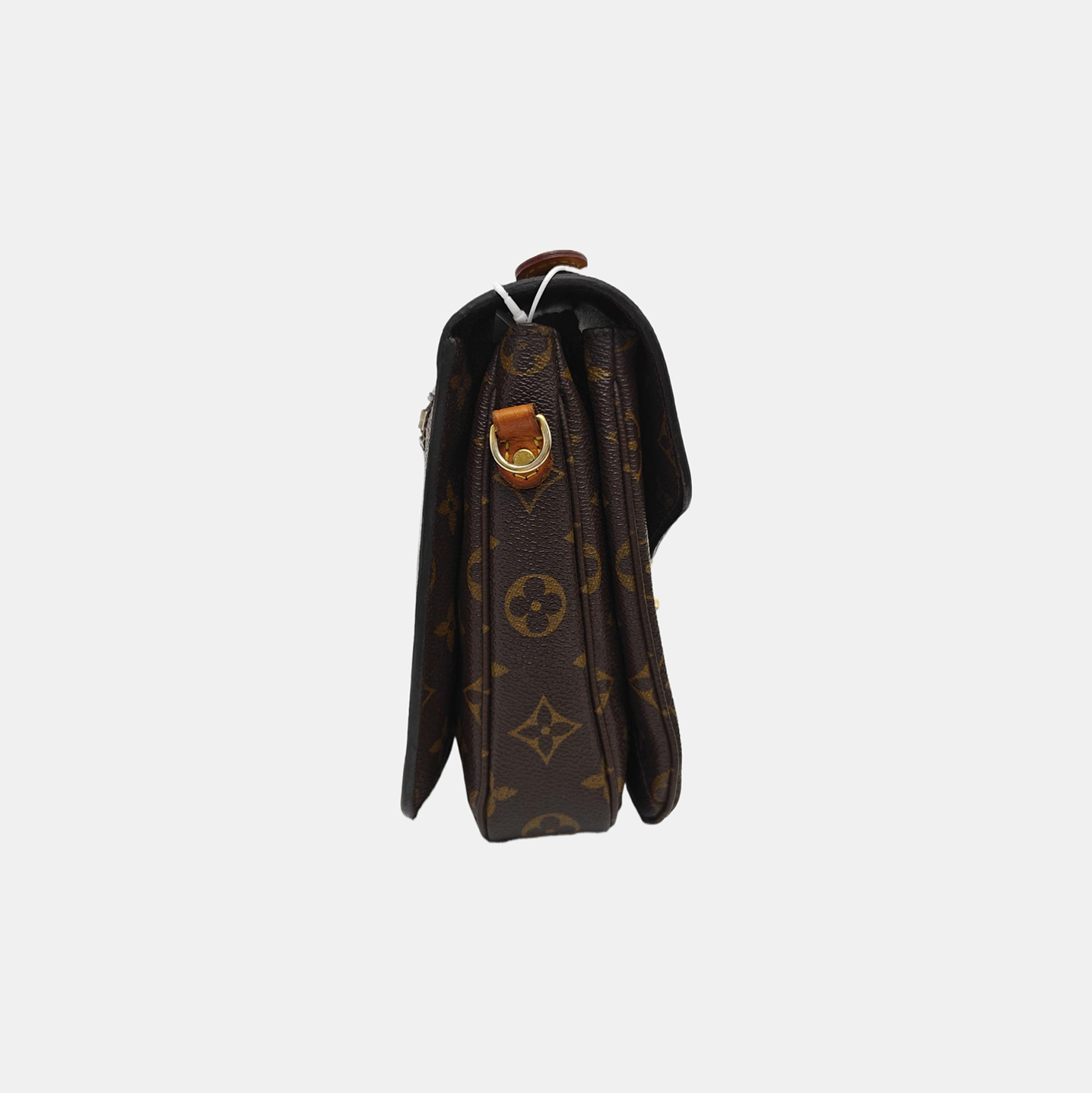 MÉTIS MM Monogram Coated Canvas Brown