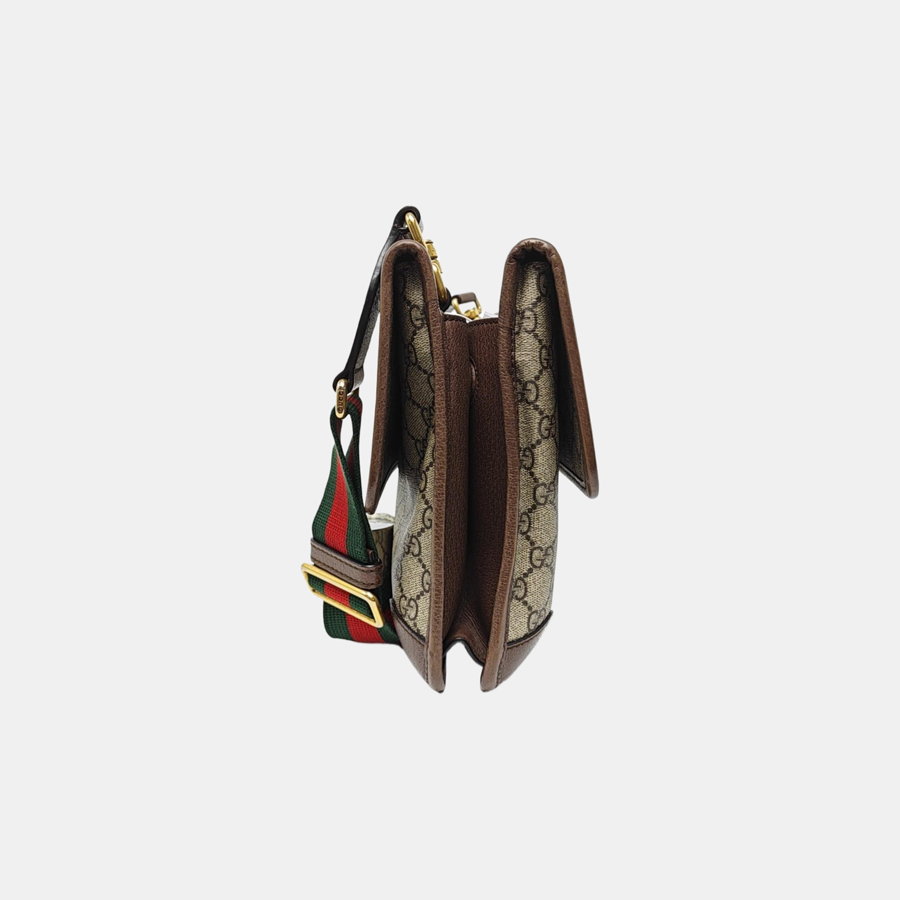 Neo Vintage Large Monogram Coated Canvas Brown