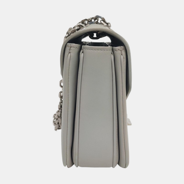 C Medium Calfskin Gray