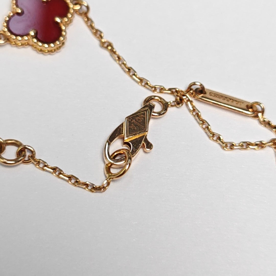 Sweet Alhambra 18k Rose Gold Bracelet