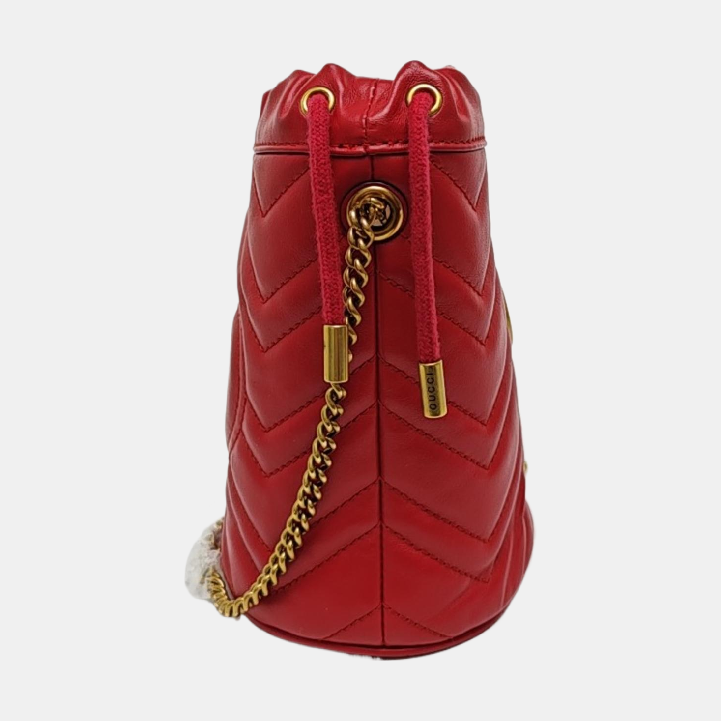 GG Marmont Mini Piel de Becerro Roja