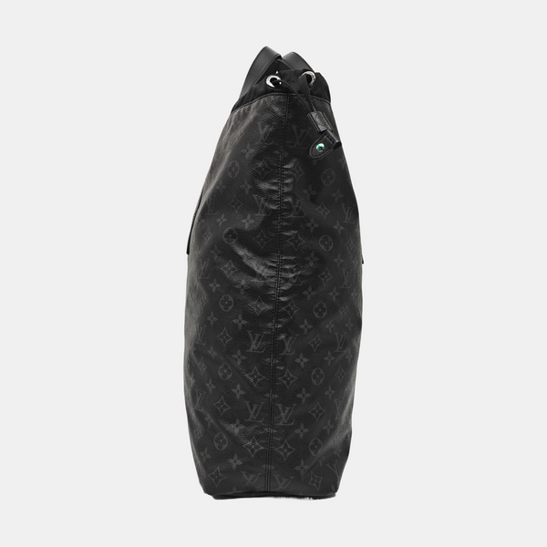 CABAS LIGHT Monogram Coated Canvas Black