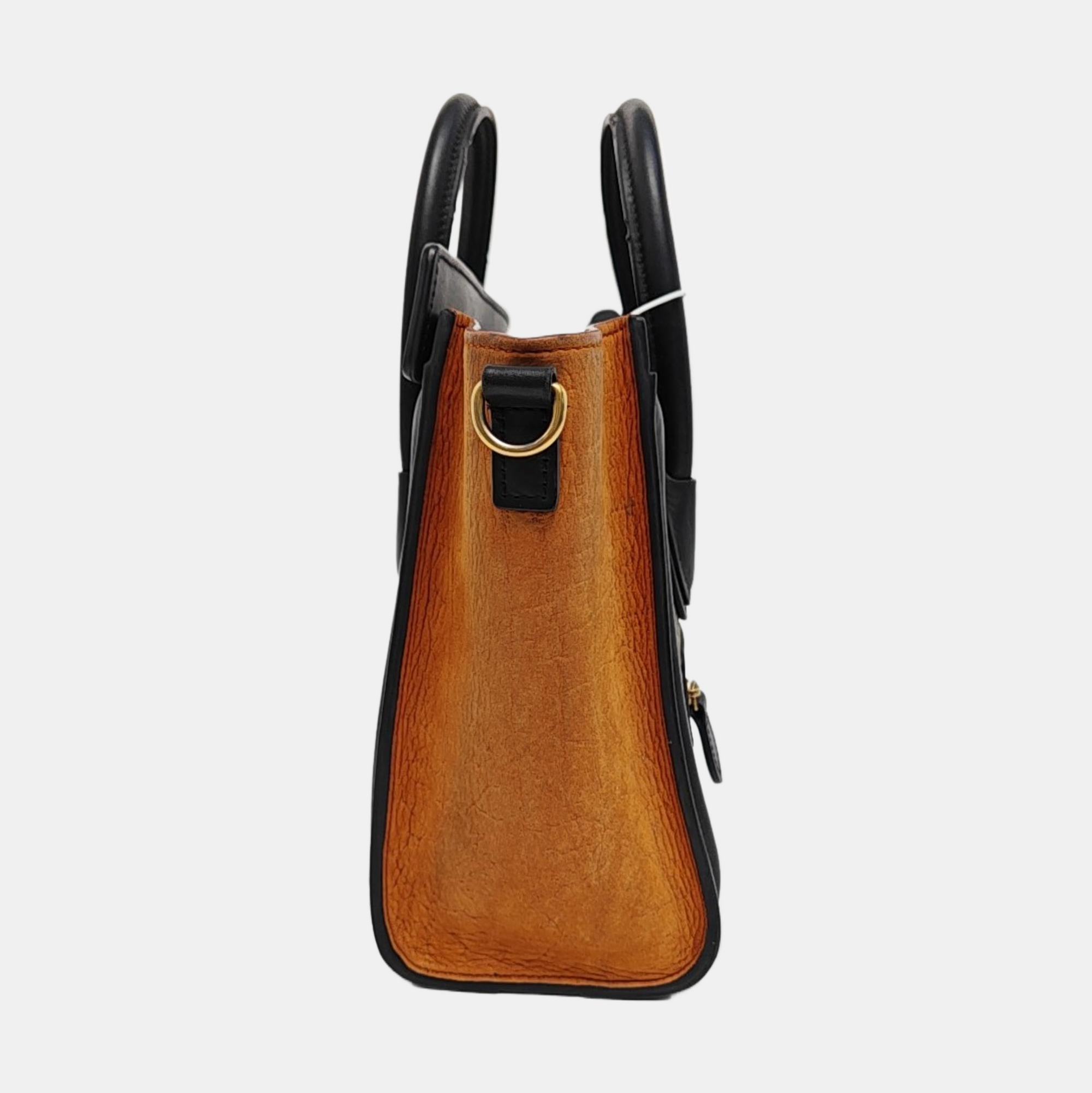 LUGGAGE Nano Calfskin Gray