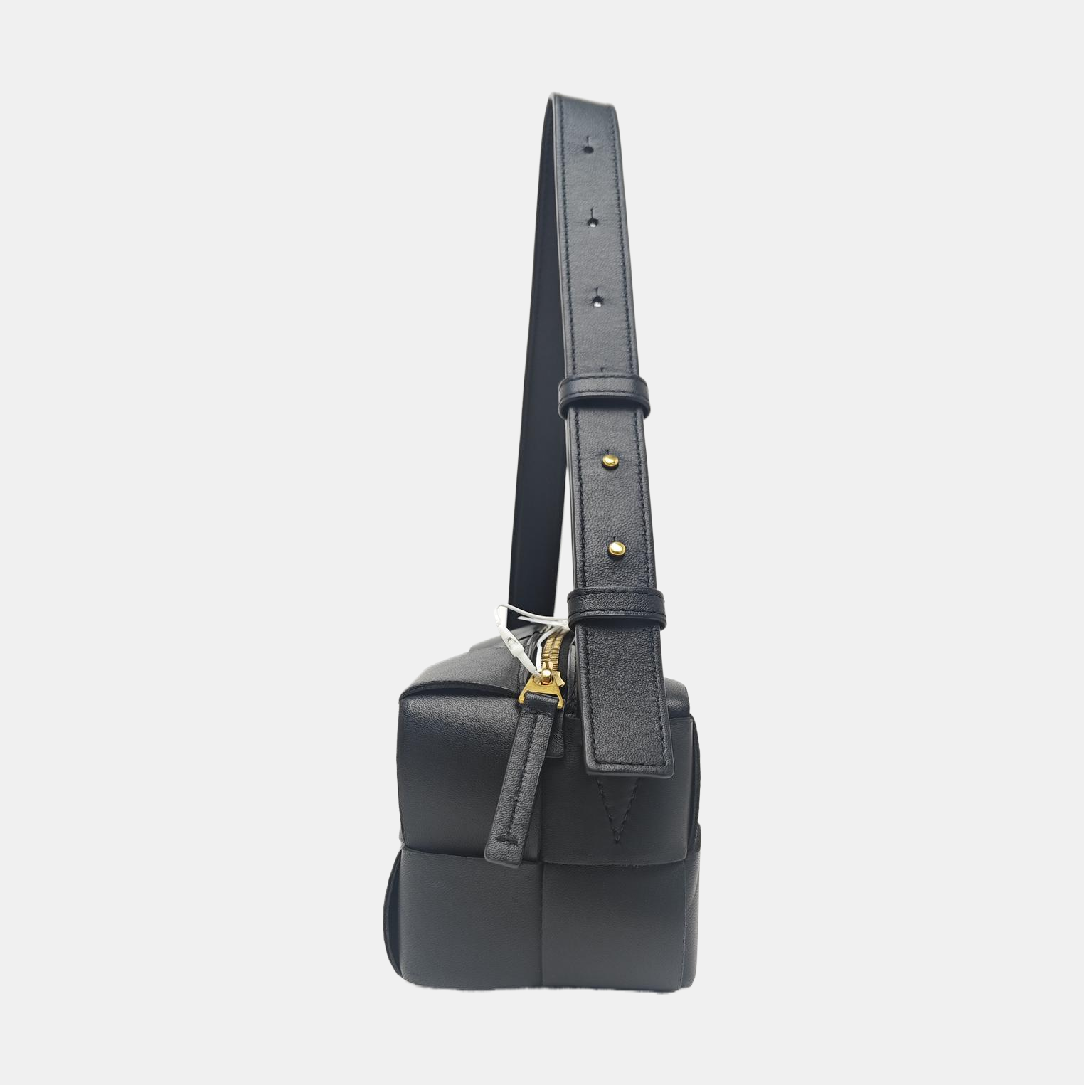 Brick Cassette Small Lambskin Black