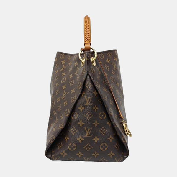 ARTSY MM Monogram Coated Canvas Brown