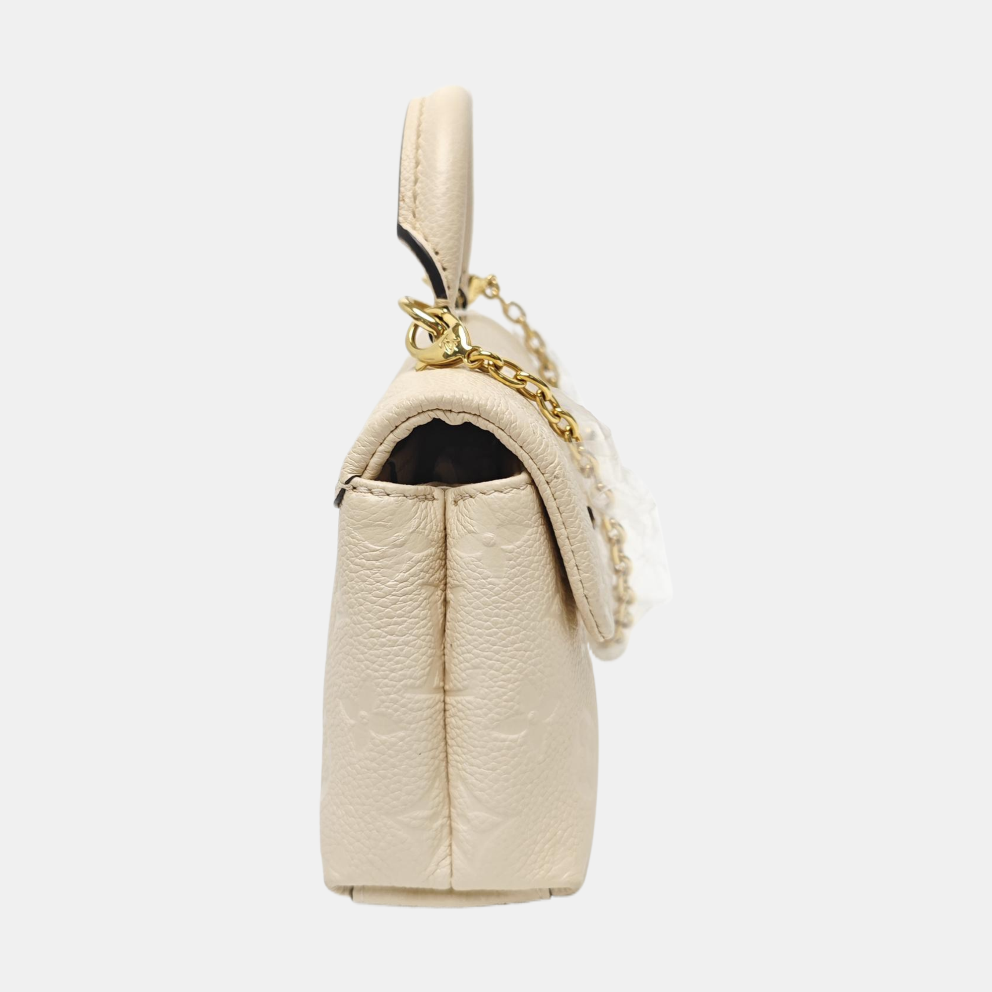 MADELEINE Nano Monogram Calfskin Beige