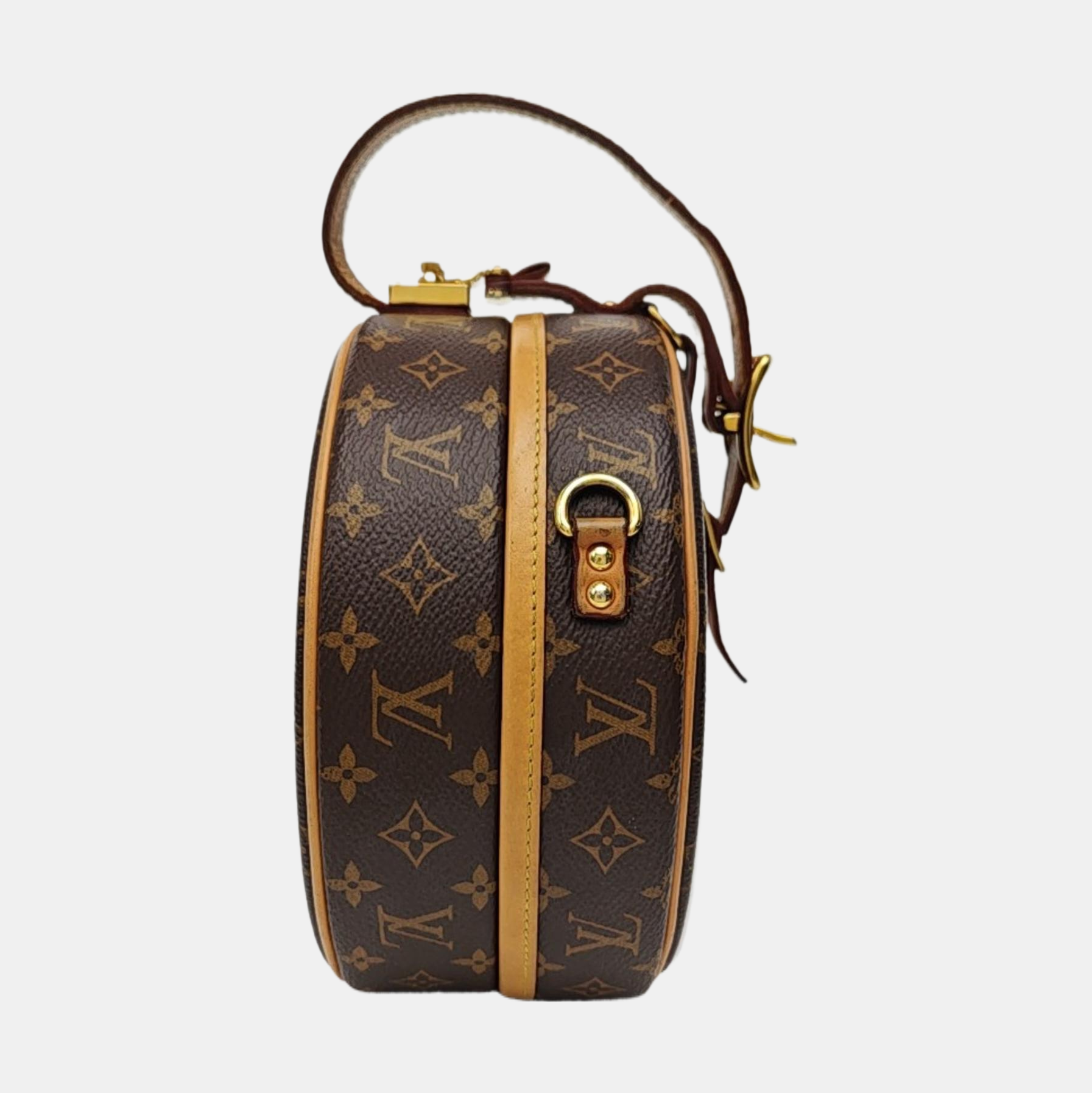BOITE CHAPEAU PM Monogram Coated Canvas Brown