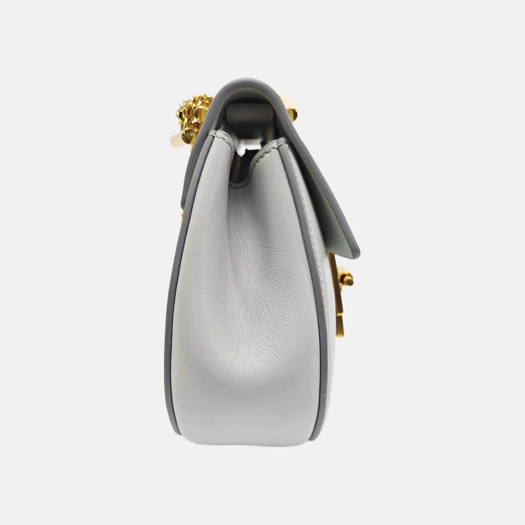 Drew Mini Calfskin Blue