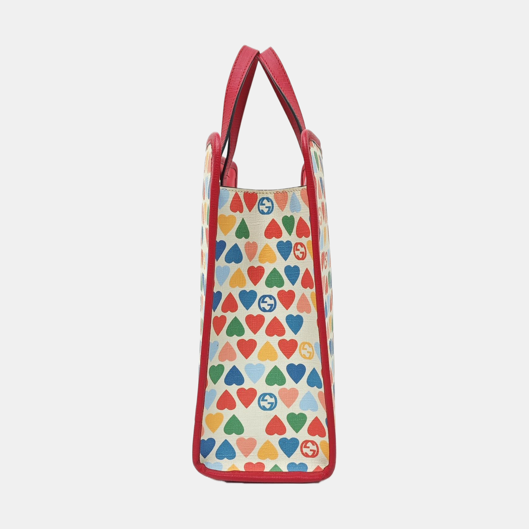 Coated Canvas Tote Bag Beige