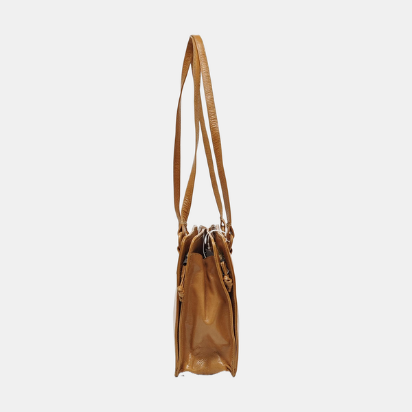 Calfskin Tote Bag Brown