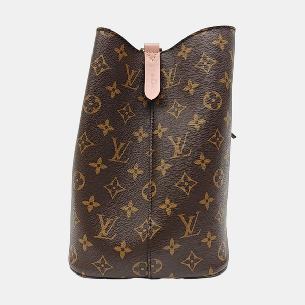 NÉONOÉ MM Monogram Coated Canvas Brown