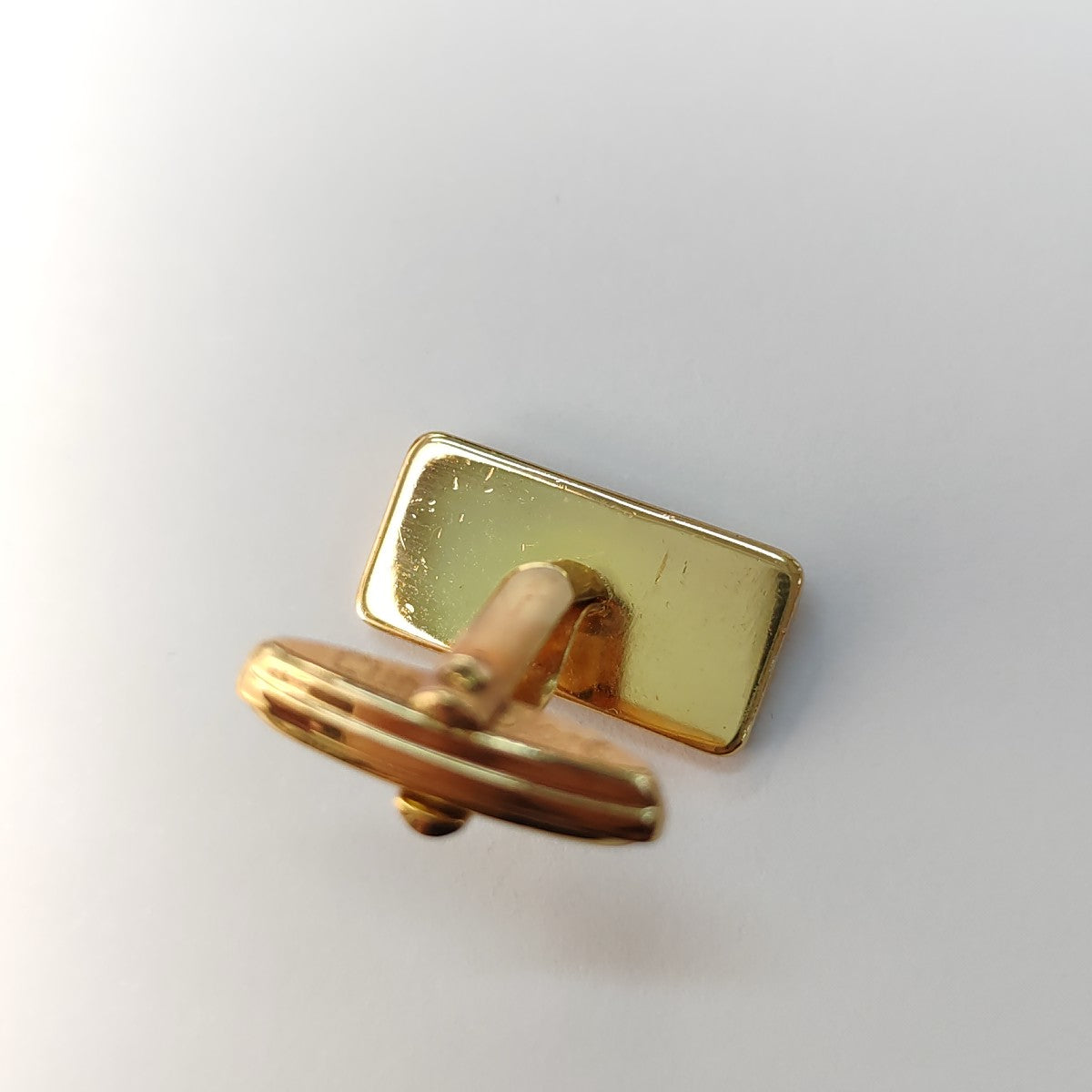 Metal Cufflink Gold