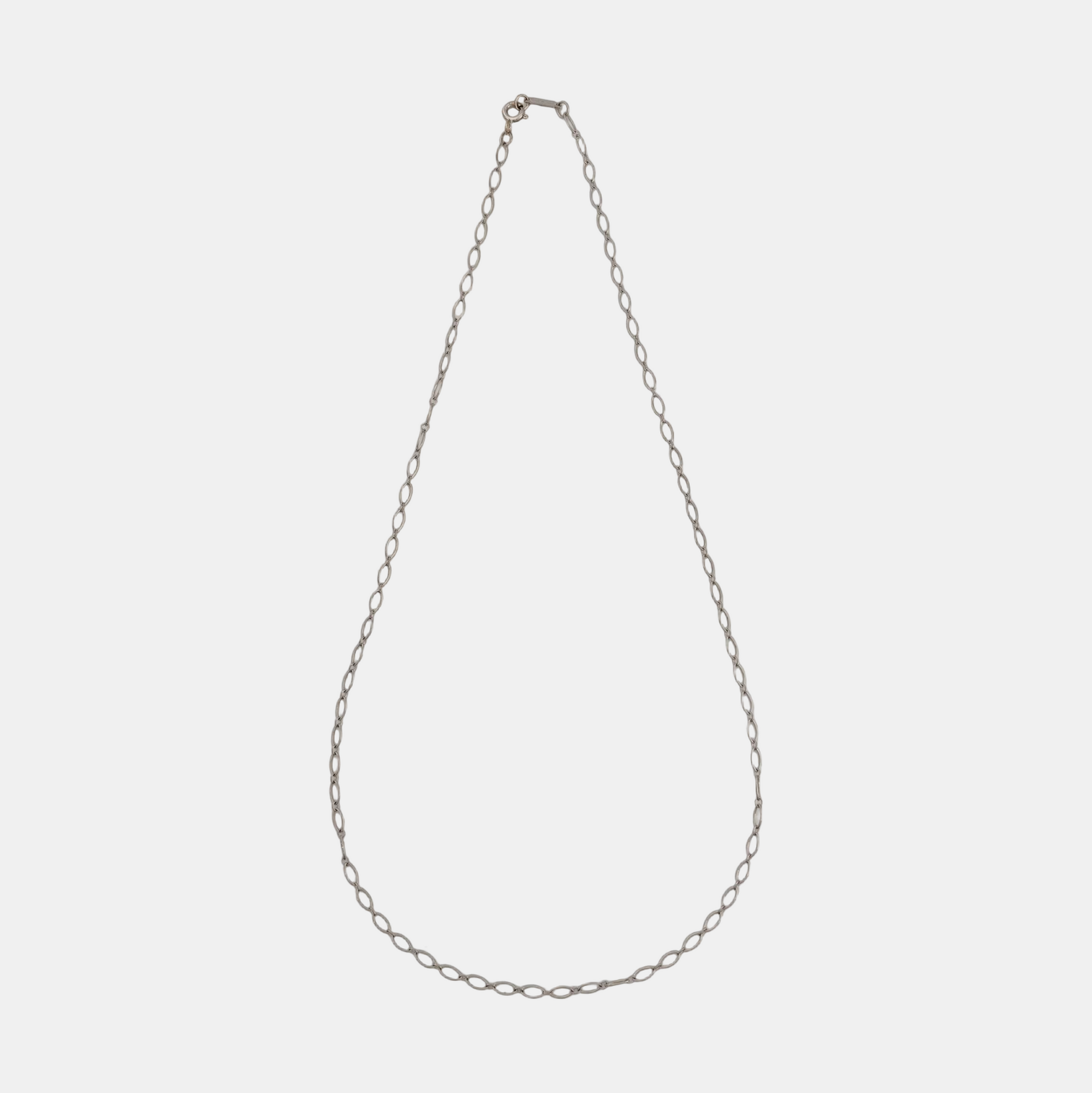 18k White Gold Silver Jewelry Set