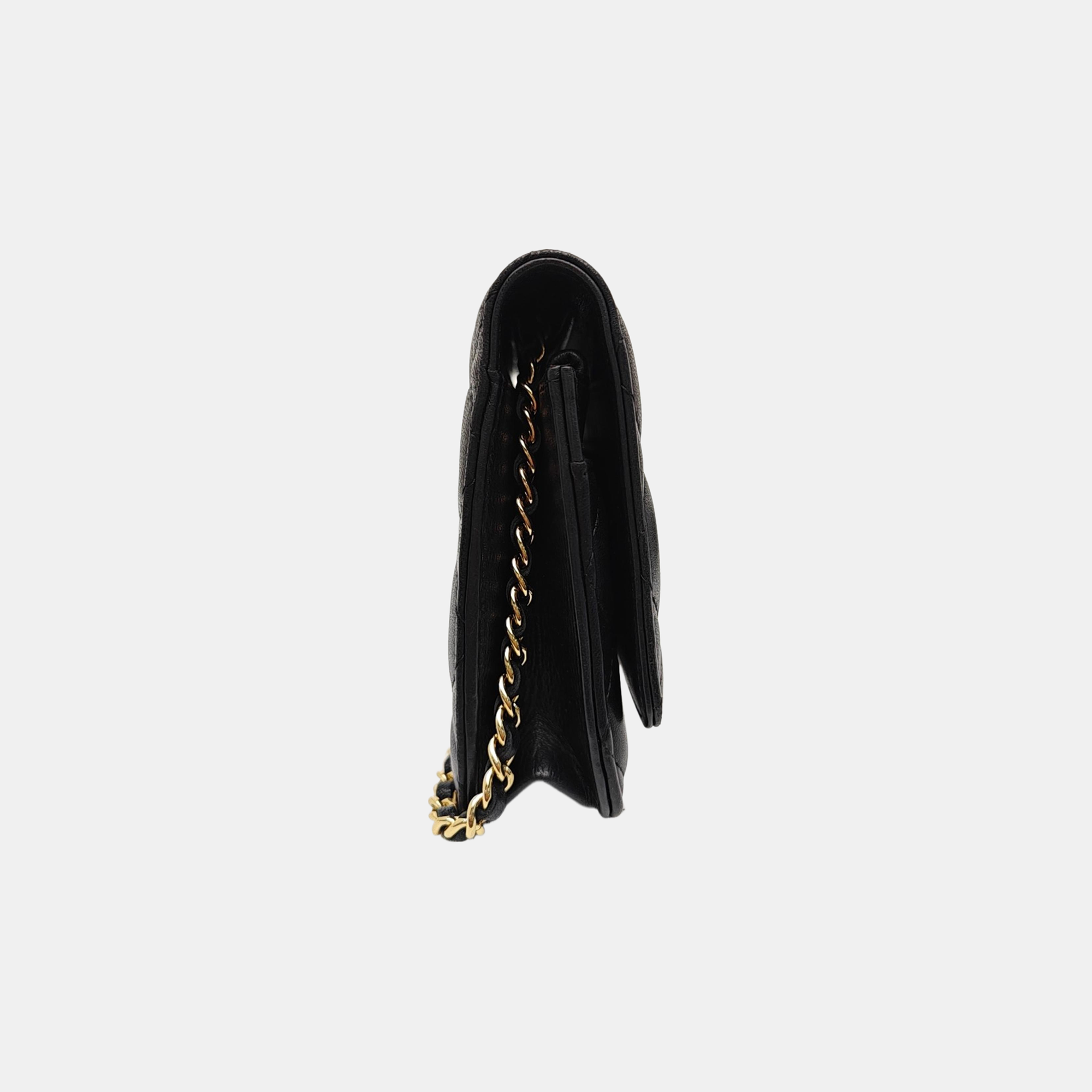 WOC Mini Lambskin Black