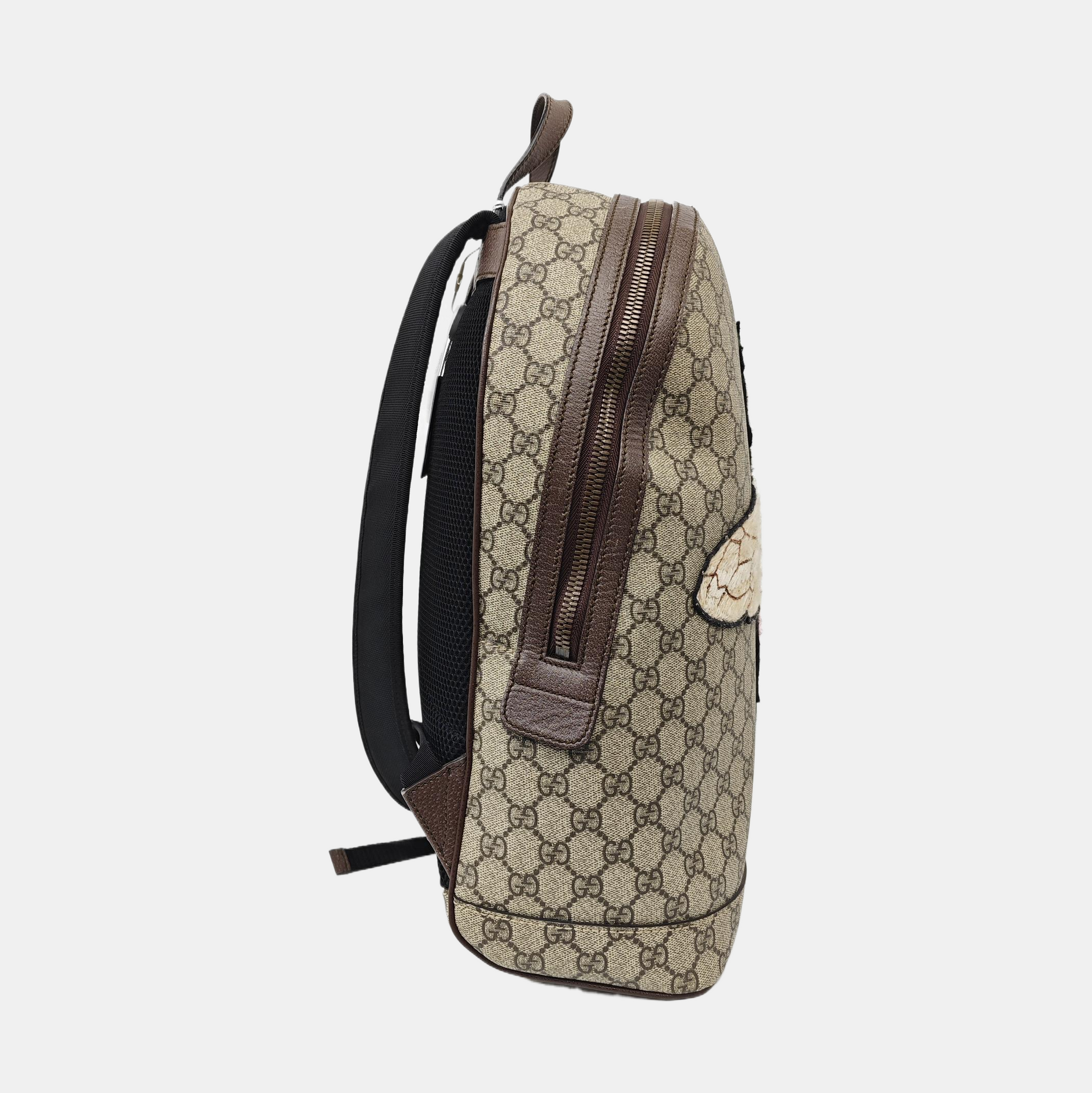 Animalier Monogram Coated Canvas Beige