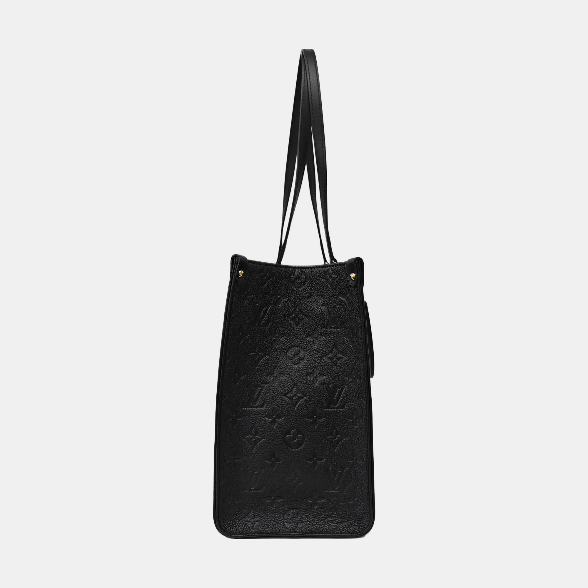 ONTHEGO MM Monogram Calfskin Black