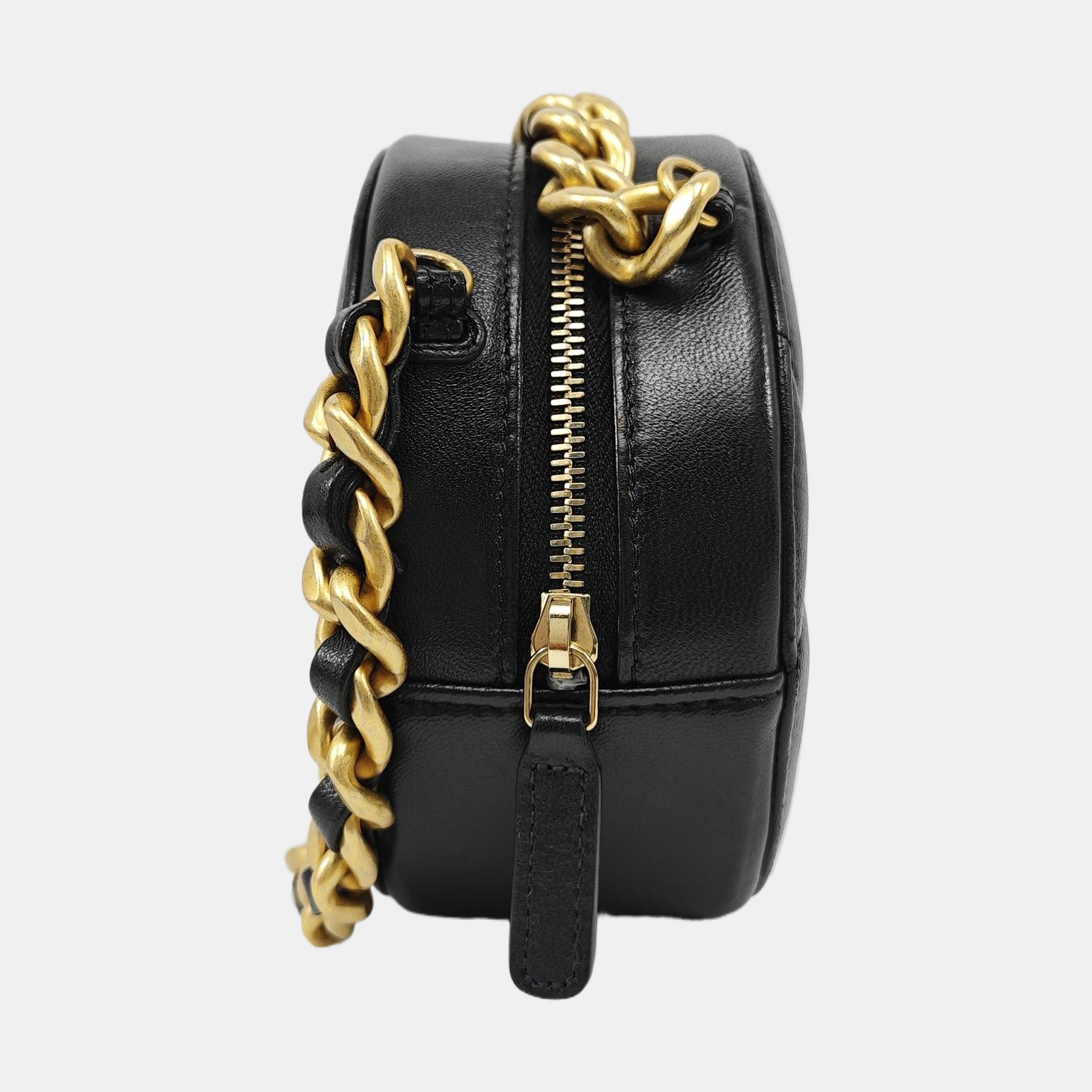 CHANEL 19 Small Quilted Lambskin Black