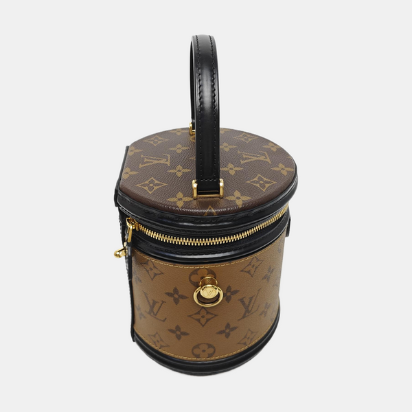 CANNES PM Monogram Coated Canvas Brown