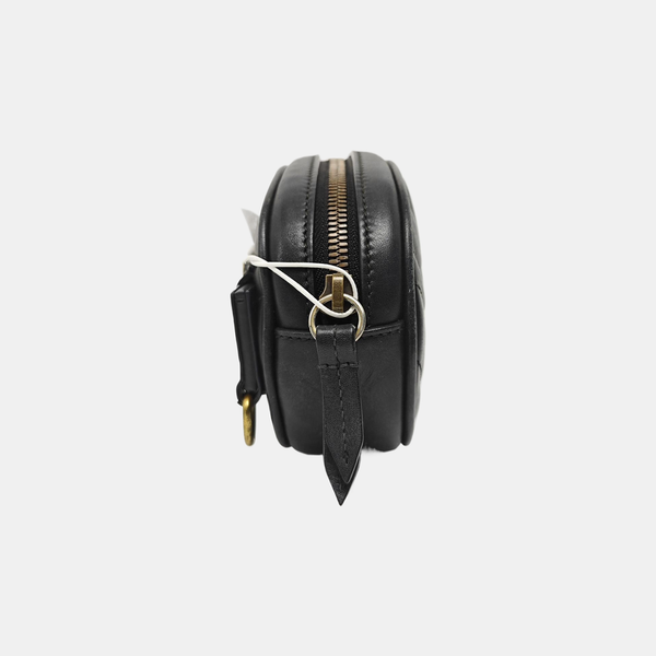 GG Marmont Small Quilted Calfskin Black