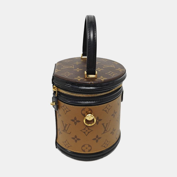 CANNES PM Monogram Coated Canvas Brown
