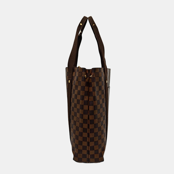 VINTAGE BEAUBOURG Damier Ebene Coated Canvas Brown