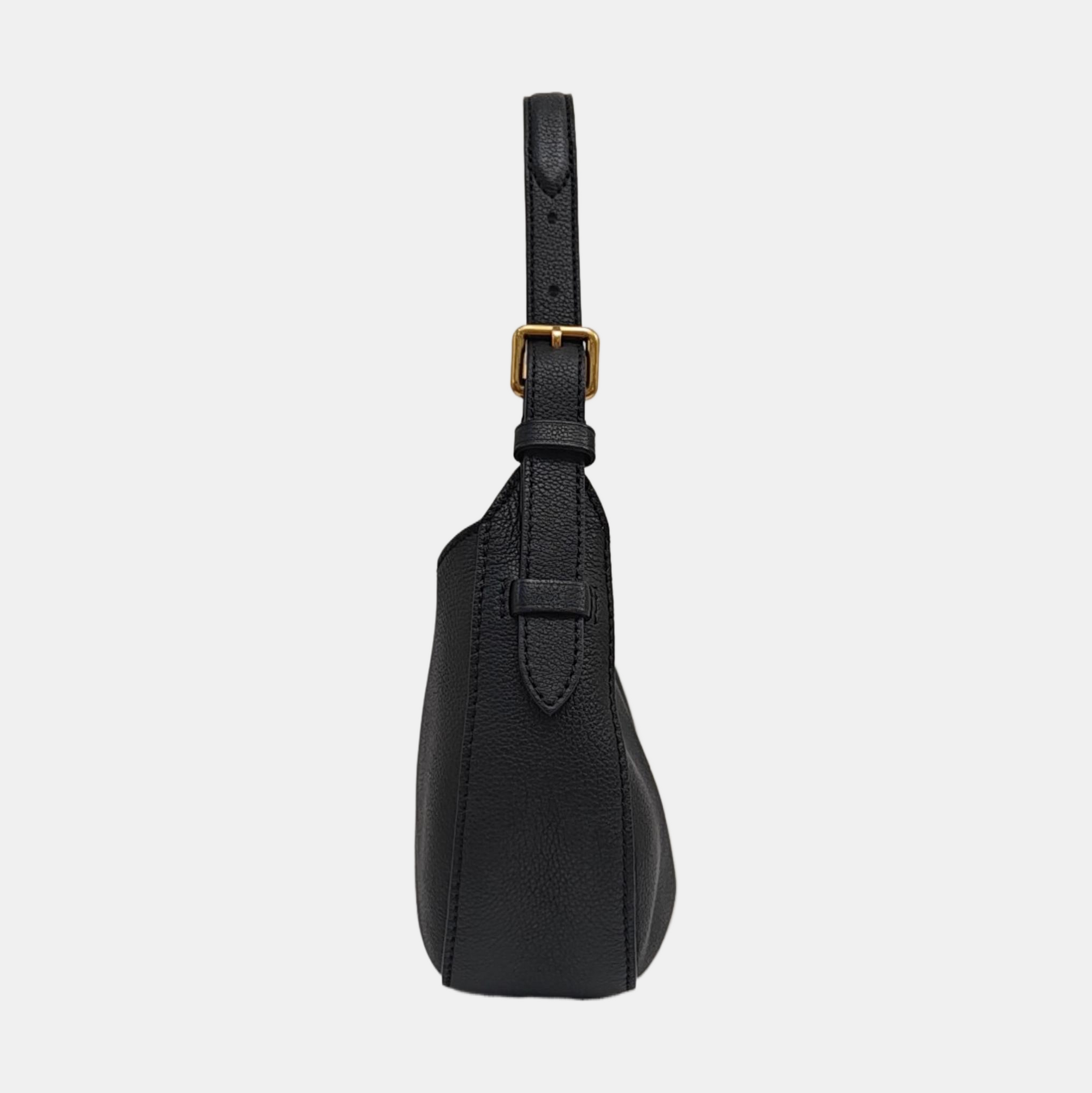 LOW KEY Calfskin Black