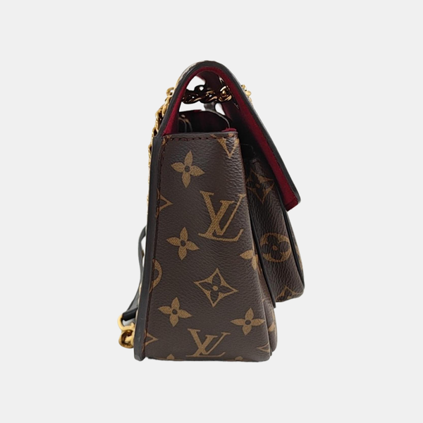 PASSY Monogram Coated Canvas Brown