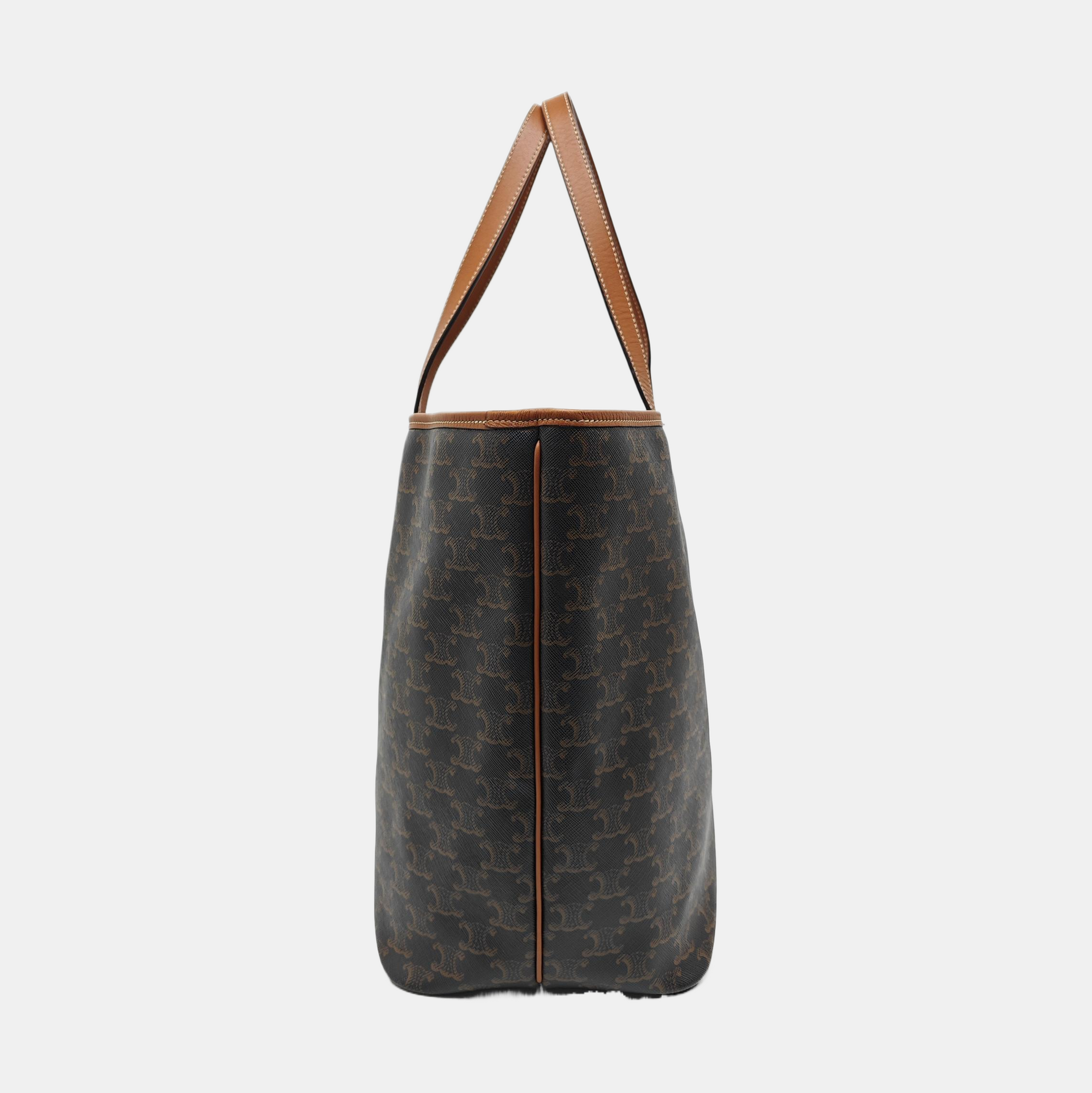 TRIOMPHE CANVAS Medium Coated Canvas Black