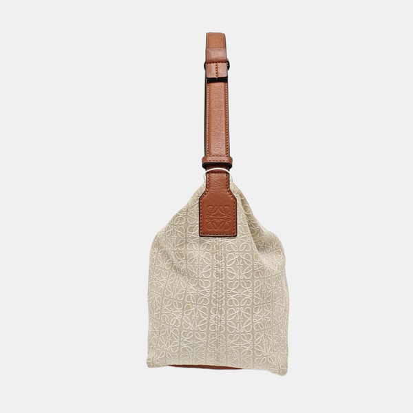 Cubi Monogram Canvas Beige