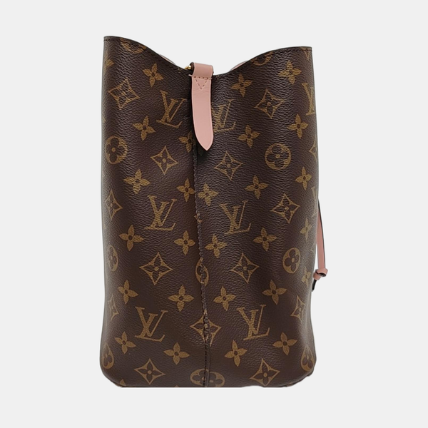 NÉONOÉ MM Monogram Coated Canvas Brown