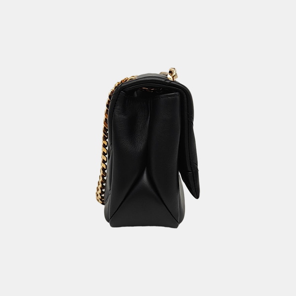 SERPENTI CABOCHON Small Quilted Lambskin Black