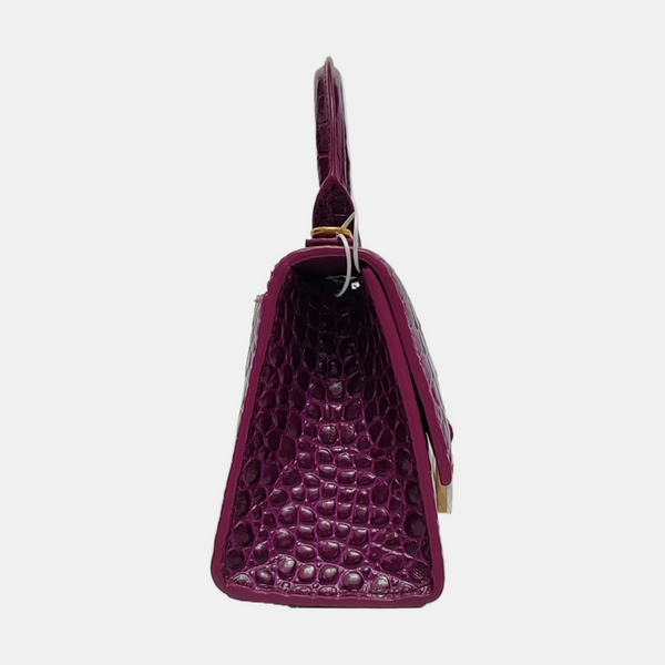 Hourglass XS Calfskin Purple