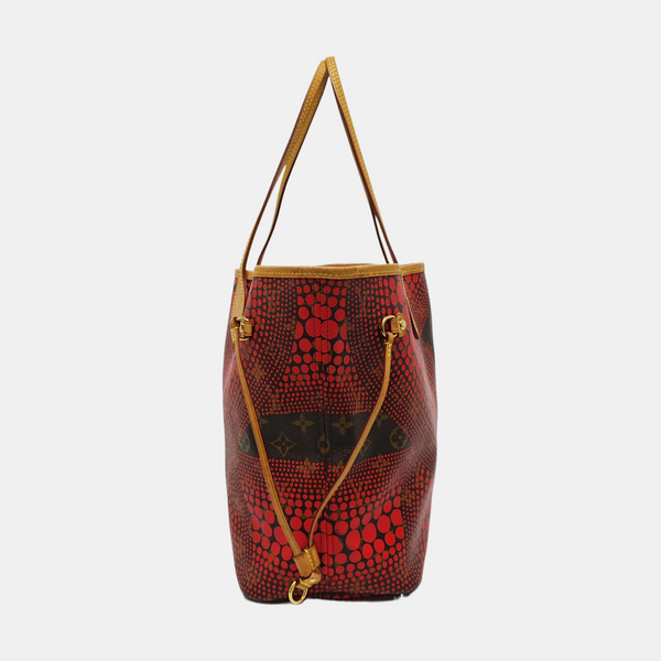 NEVERFULL MM Monogram Coated Canvas Brown