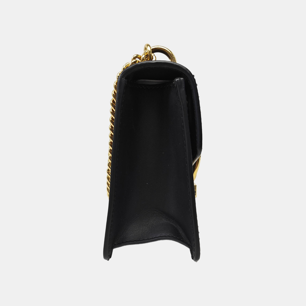 Sylvie Mini Calfskin Black