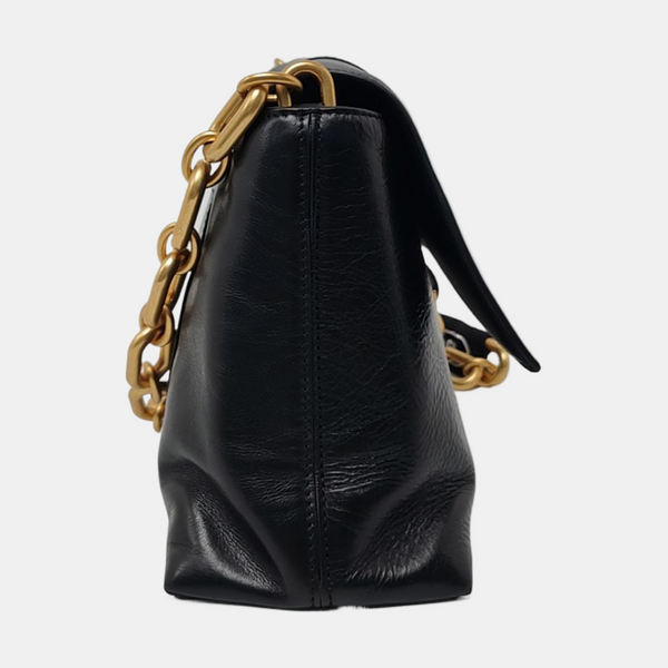 Downtown Small Calfskin Black