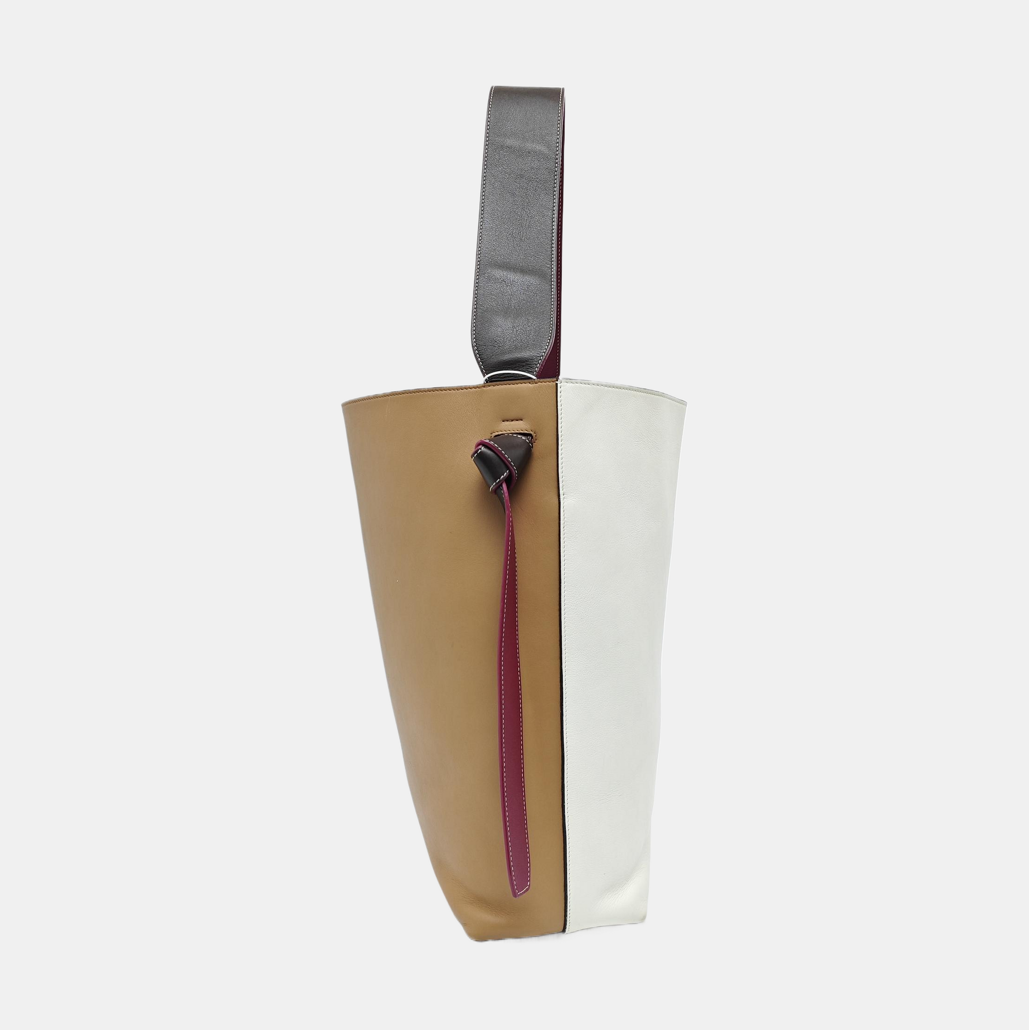 TWISTED CABAS Small Calfskin Multicolor