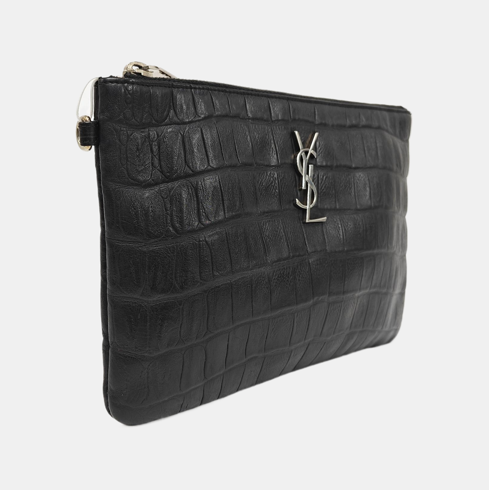 Calfskin Clutch Black