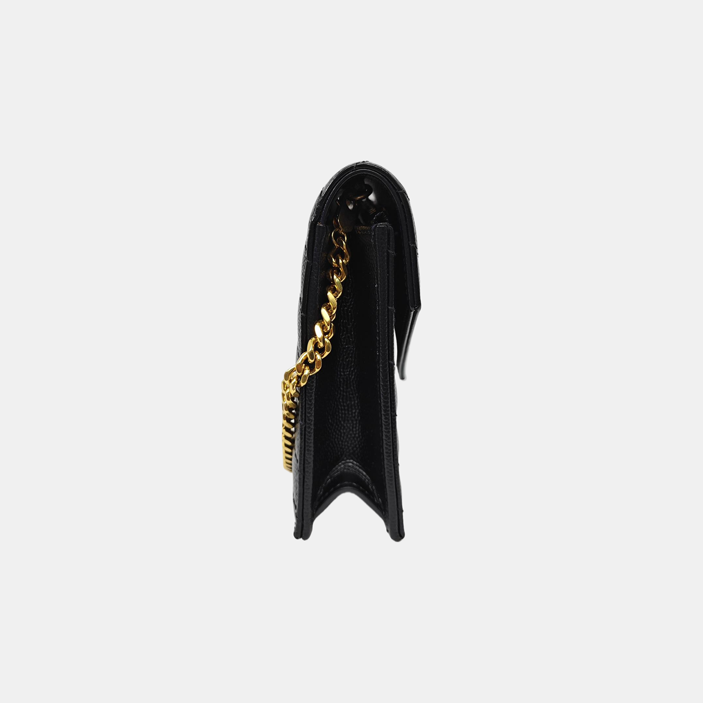MONOGRAM WOC Chevron Calfskin Black