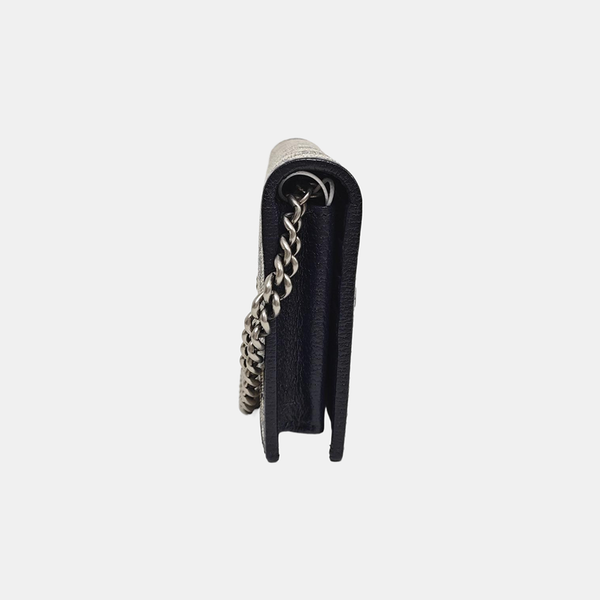 Horsebit 1955 Lona recubierta con monograma pequeño beige