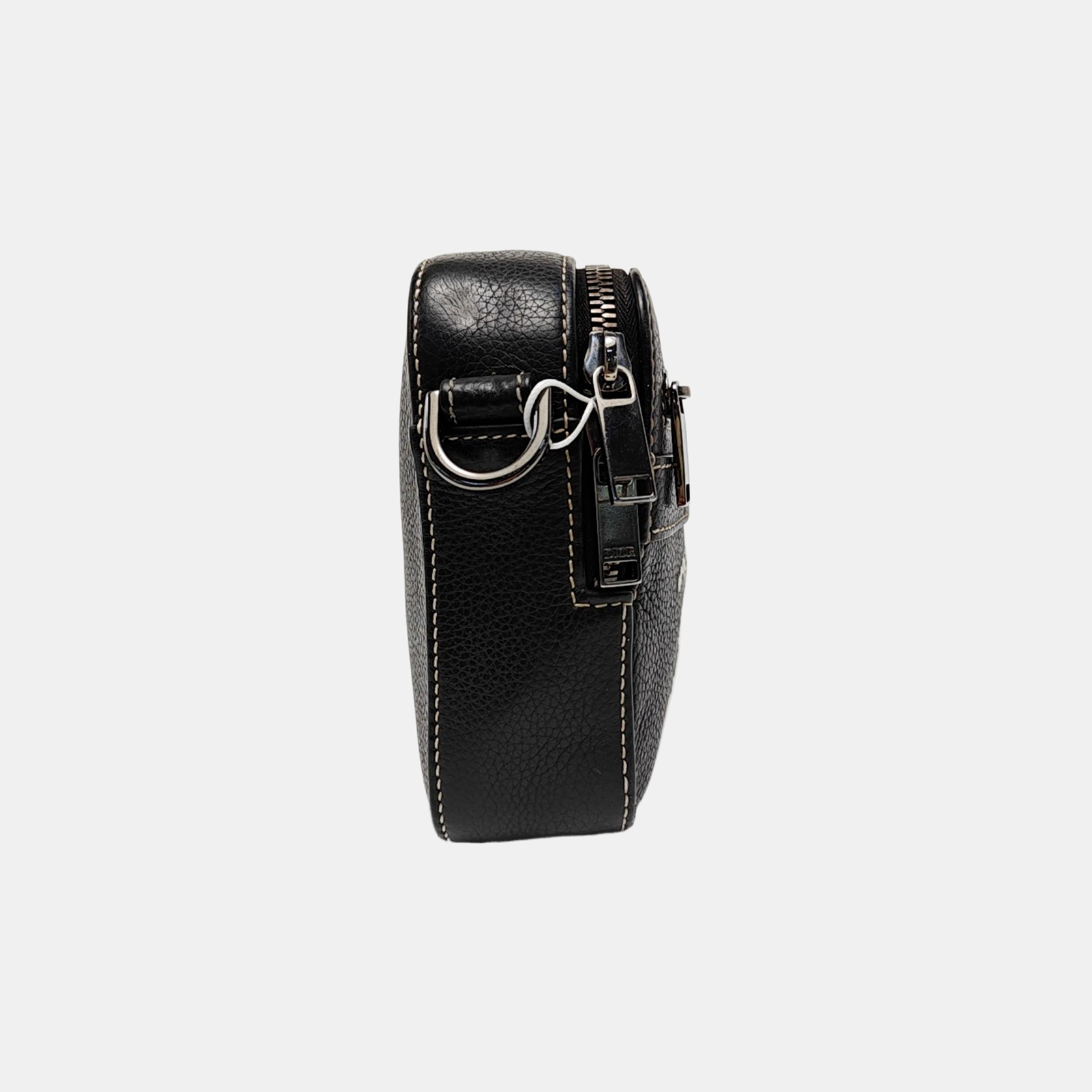 Dior And Daniel Arsham Calfskin Black